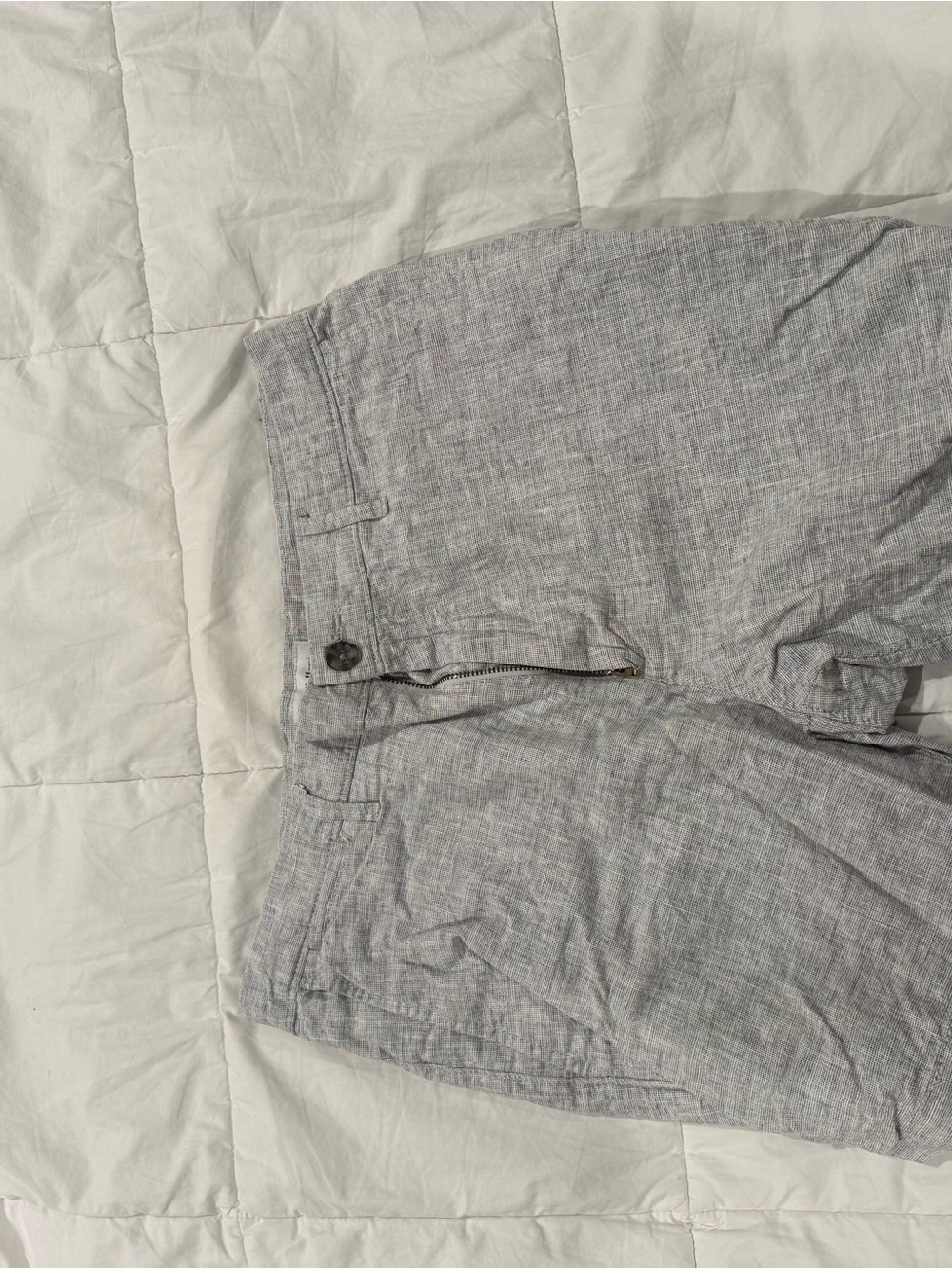 Goodfellow & Co Light Gray Men's Hybrid Shorts